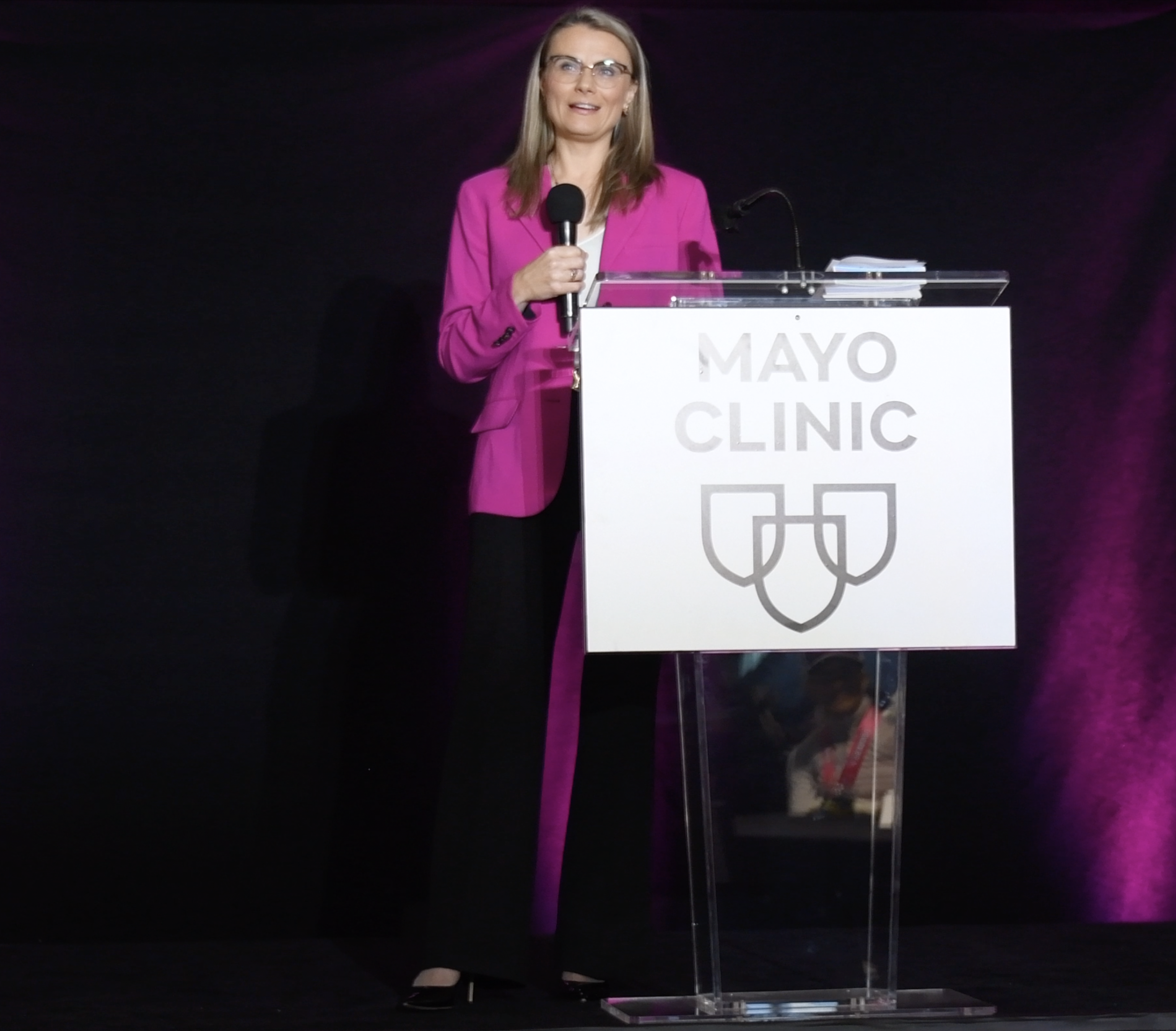 Lena Winslow Speaking at Mayo Clinic